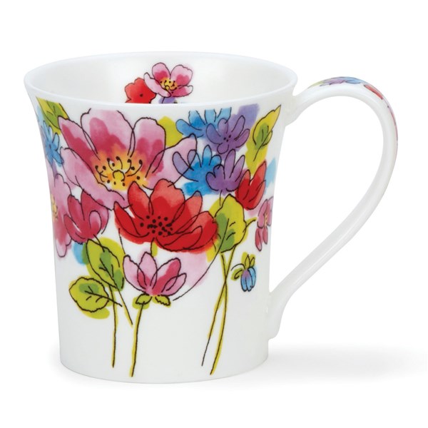 Dunoon Mug Jura Inky Florans Pink DUN.JU.INKF.PI 