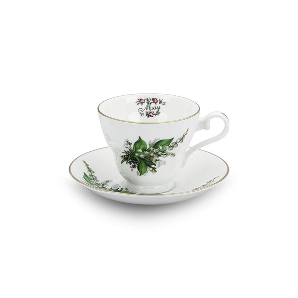Flower of the Month May Lily of the Valley Stratford Tea Cup AY.6974045822276