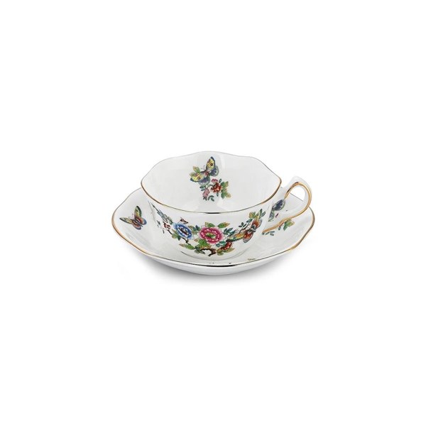 Oriental Butterflies Cup& Saucer AY.6976462285443