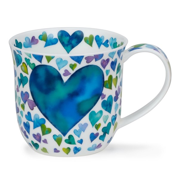 Dunoon Mug Cumbrae Big Love Blue DUN.CU.BIGL.BL