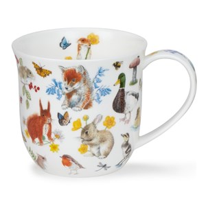 Dunoon Mug Cumbrae Wildwood Fox DUN.CU.WILW.FO 