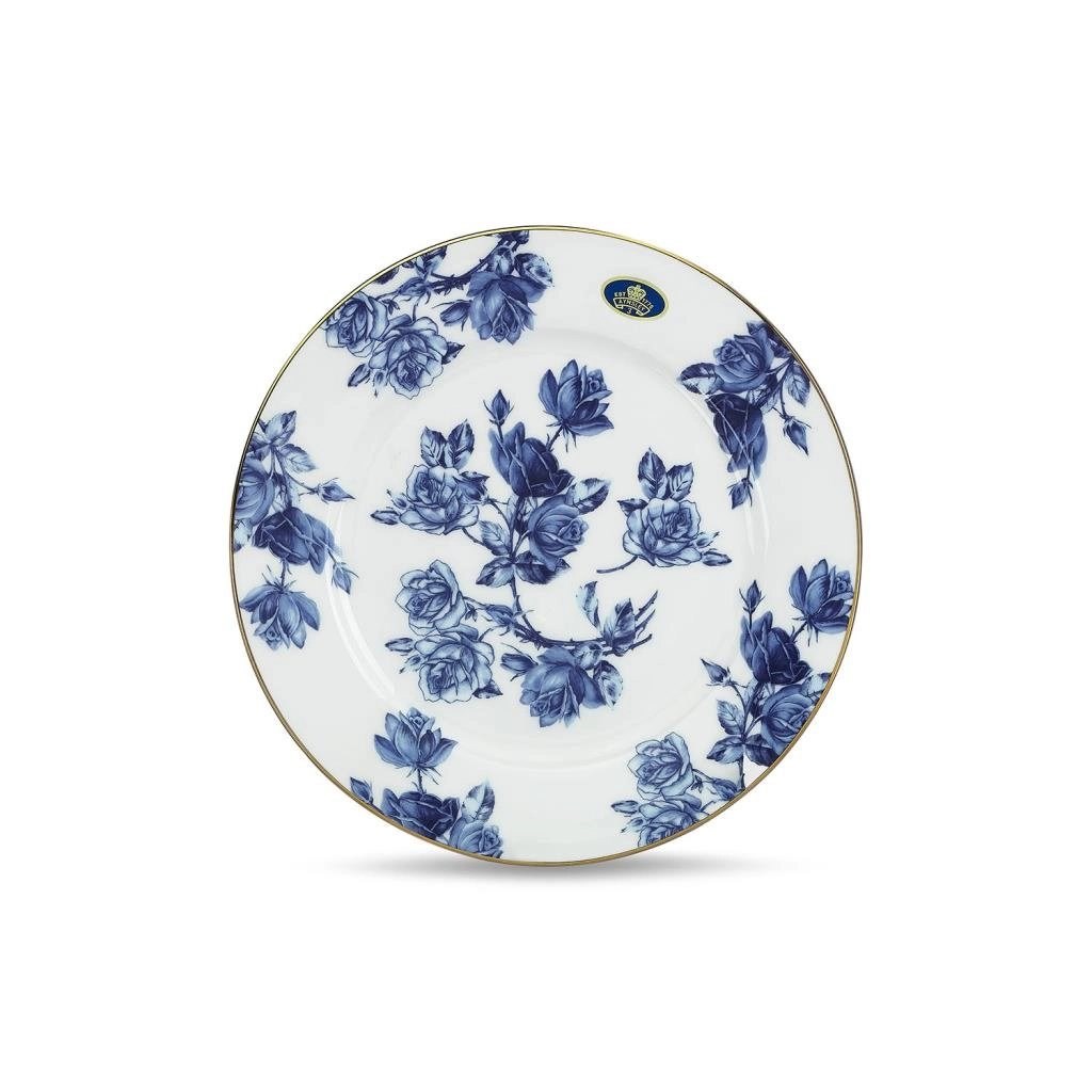 Elizabeth Rose Blue Tatlı Tabağı 21 cm AY.6974045821118 