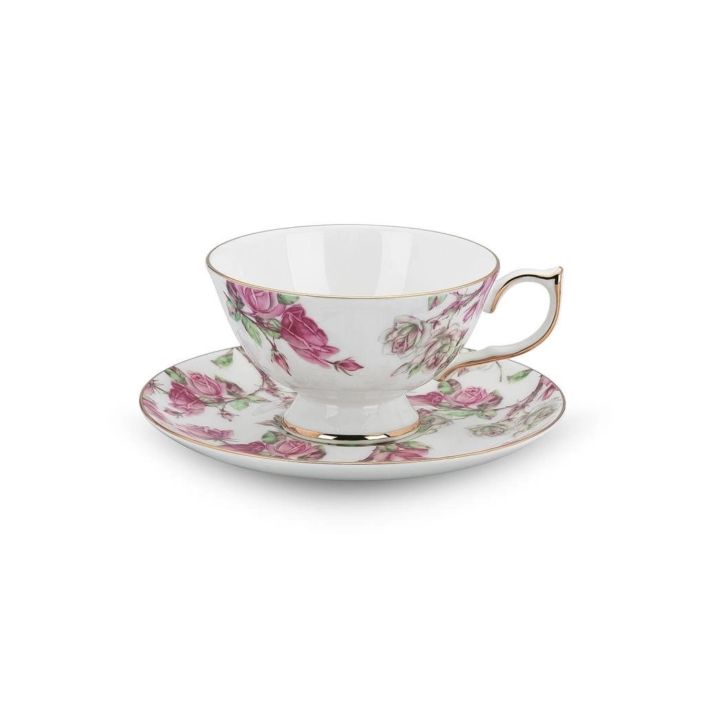 Elizabeth Rose Athens Tea Cup & Saucer AY.6974045821149 