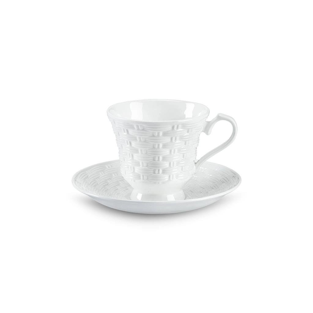 Basketweave Lancaster Tea Cup & Saucer AY.6974045829022 