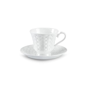Basketweave Lancaster Tea Cup & Saucer AY.6974045829022 