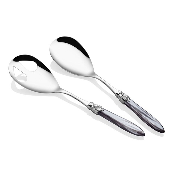 Laura Chrome Gri Salata Servis Seti ICRS43CR02IRE10 