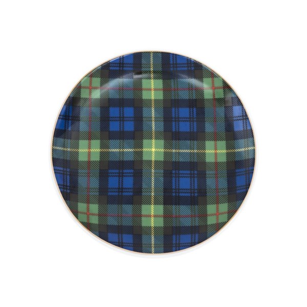 Ekose Yeşil Tabak 17 cm 