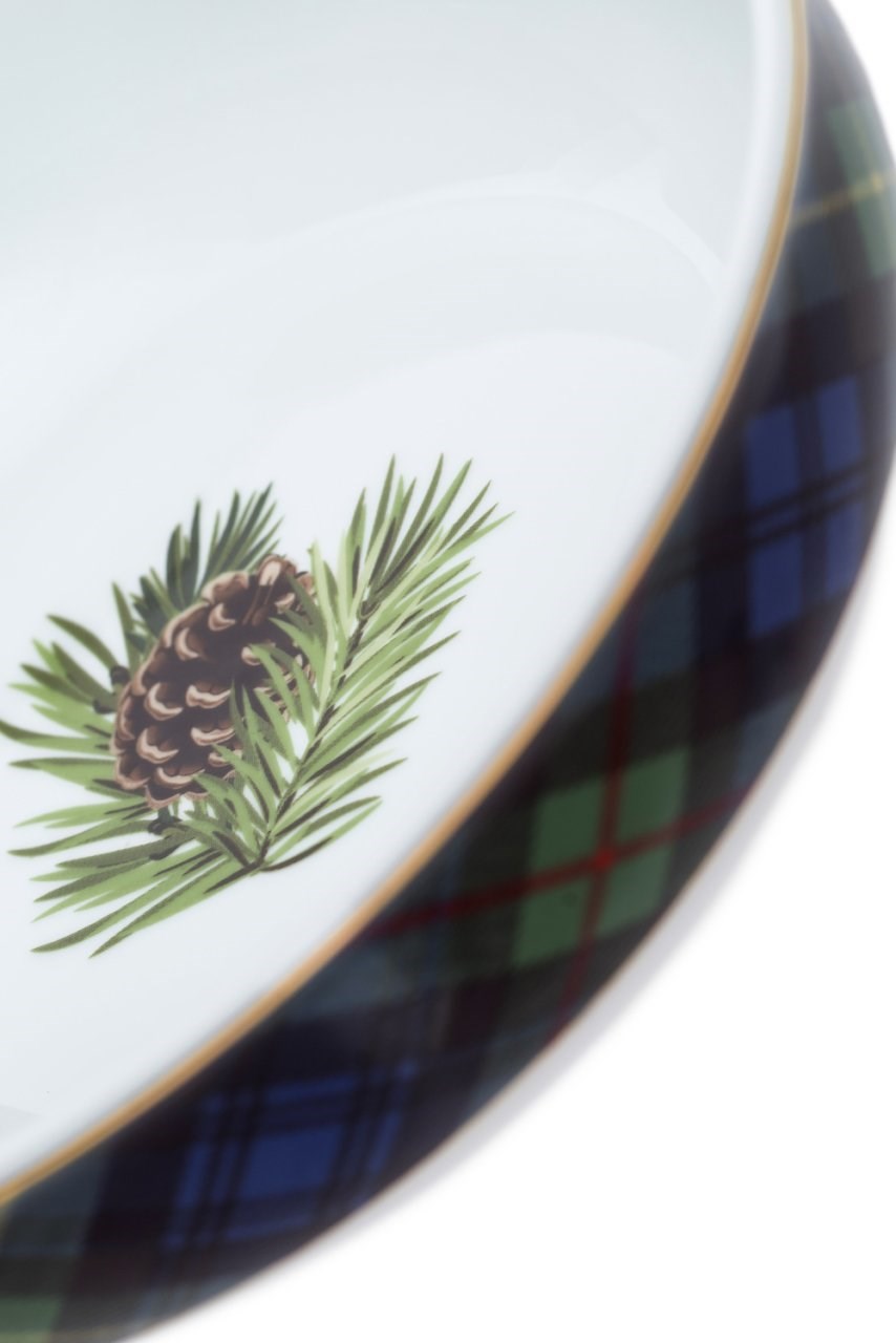 Ekose Yeşil Kase 18 cm 