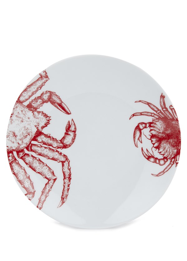 Seafood Patterned Plate 20 cm MA-20