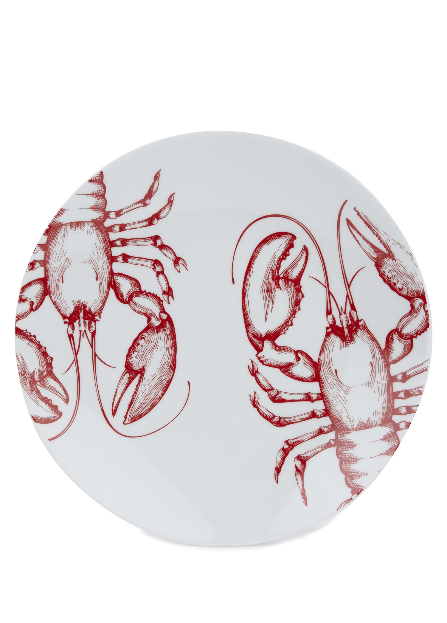 Deniz Ürünleri Desenli Tabak 17 cm MA-17 