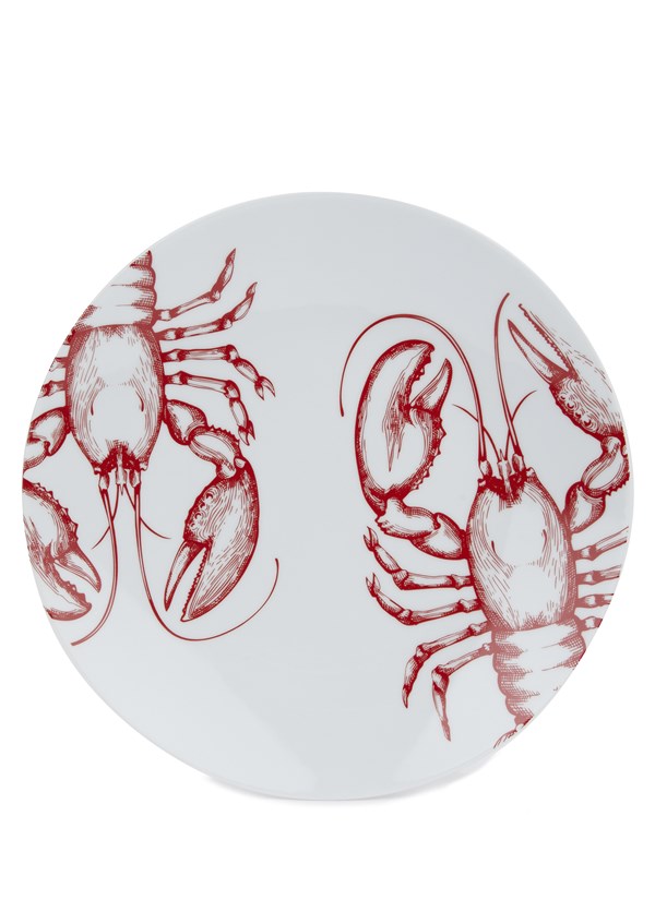 Seafood Patterned Plate 17 cm MA-17