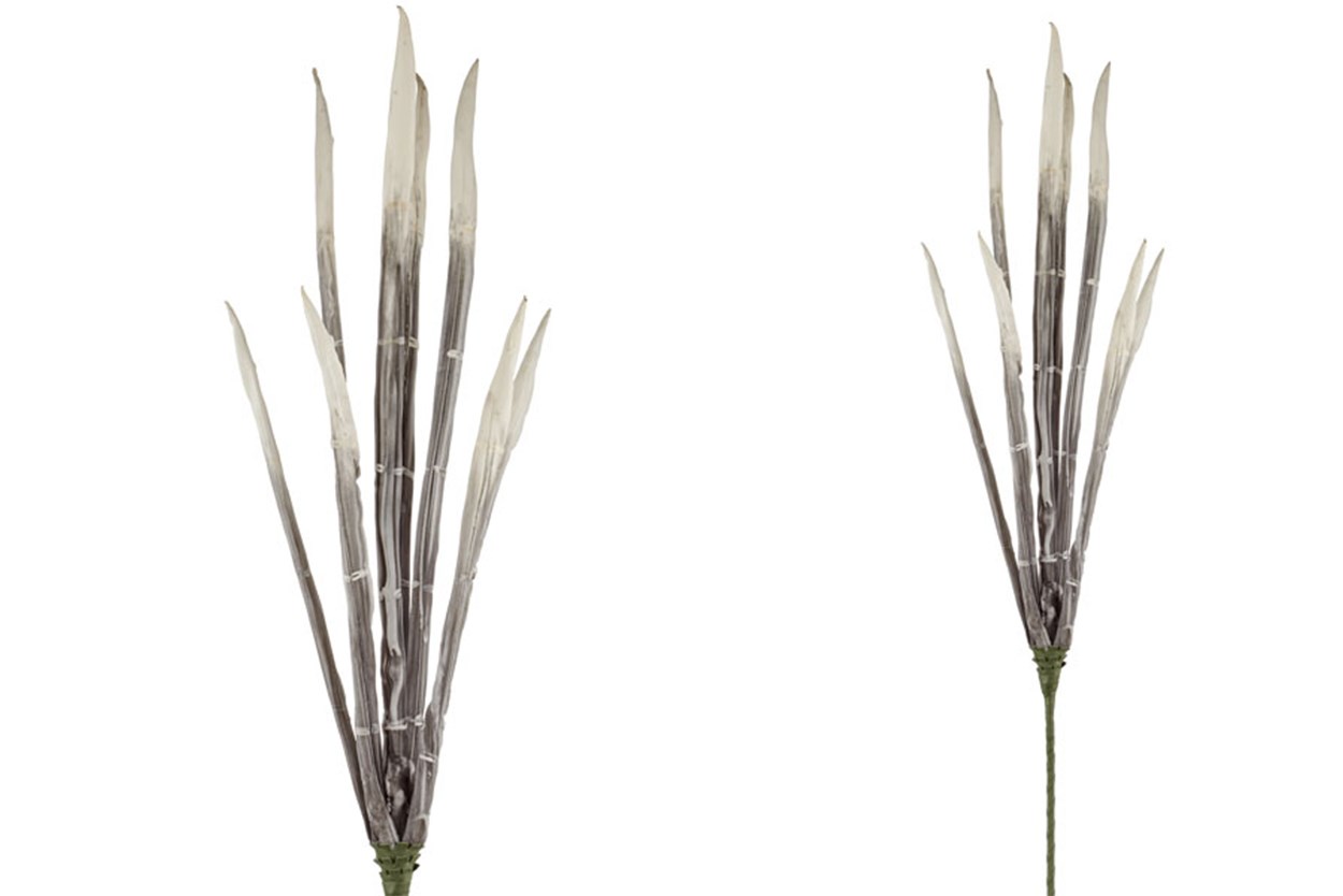 Flora Uzun Dallar Gri Beyaz 100 cm (12) 1LF-7820C 