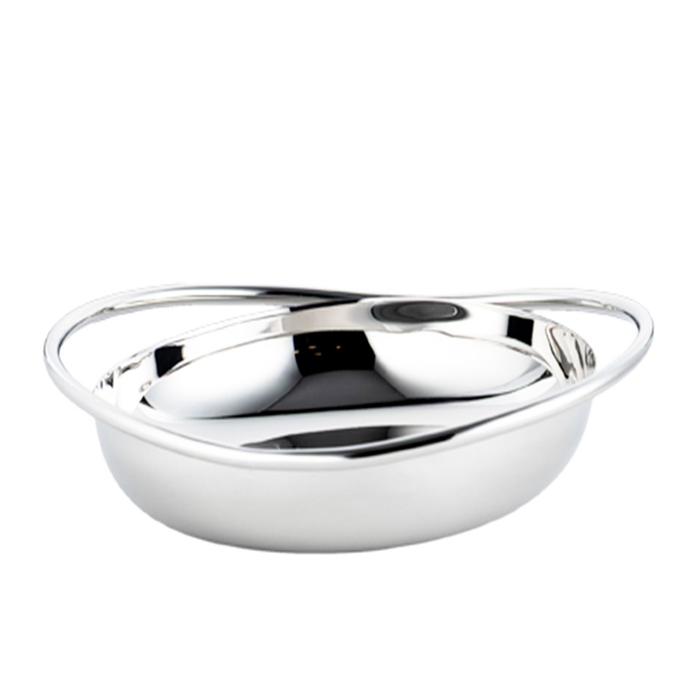 Hoop Handle Polish Steel Champion Bowl 29x24x7 cm 1BL-25031 