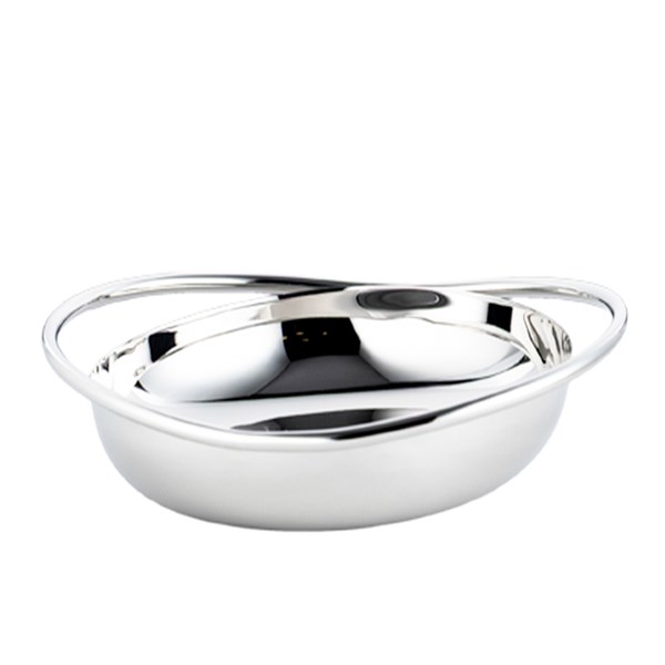 Hoop Handle Polish Steel Champion Bowl 29x24x7 cm 1BL-25031 