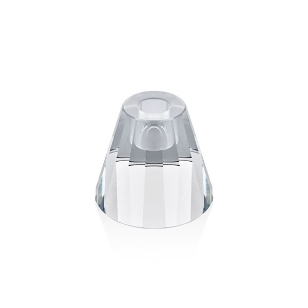 Caren Şeffaf Mumluk 9x9x5,5 cm 1QD-CR-035A 