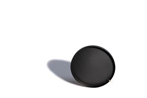 Sable Yuvarlak Siyah Metal Tepsi 23 cm CRD015