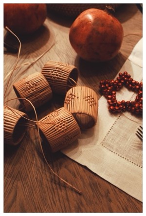 Hln Peçete Halkası AKS218 6'lı Set 