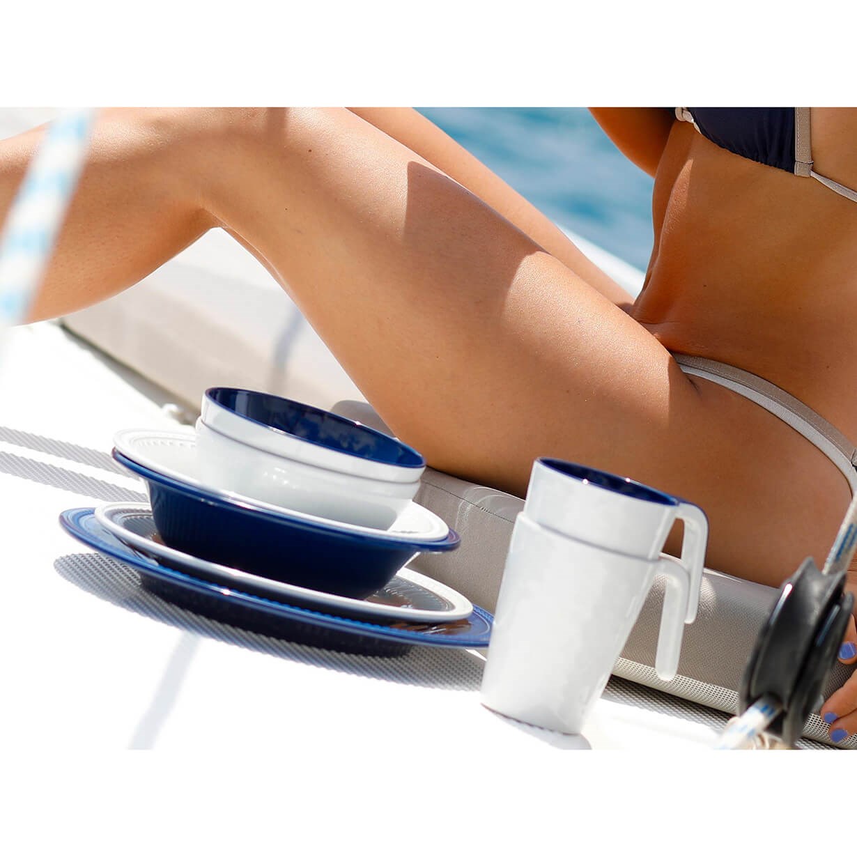 Kupa Seti Summer Blue 6'lı Paket 7122438-11044 