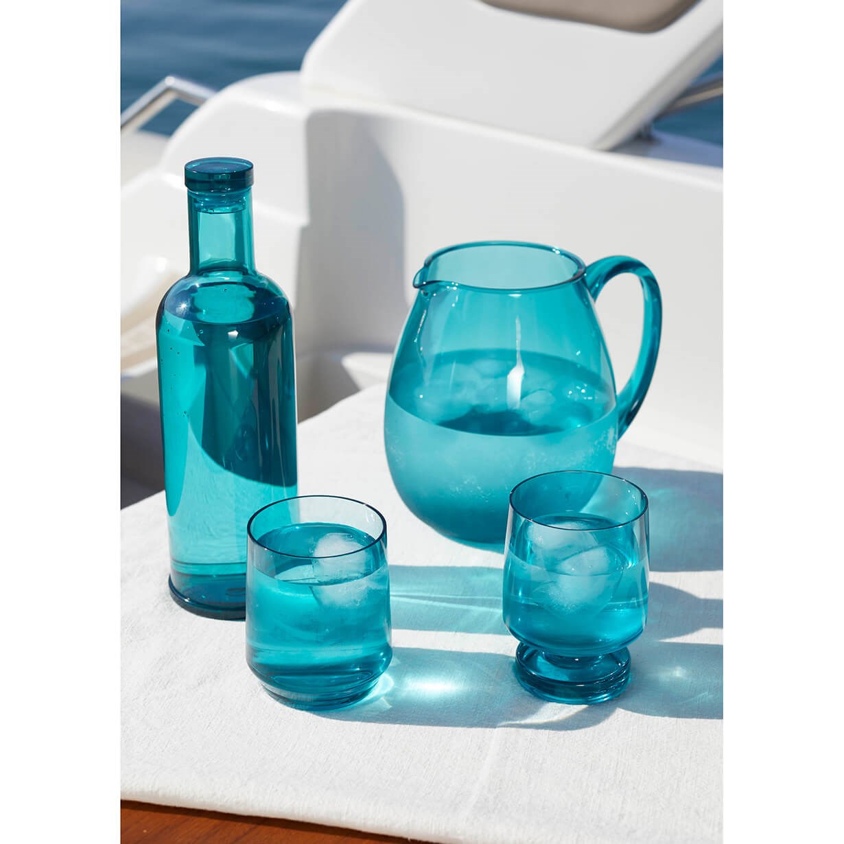 Şarap Kadeh Seti Bahamas Turquoise 6'lı 7124214-21414 