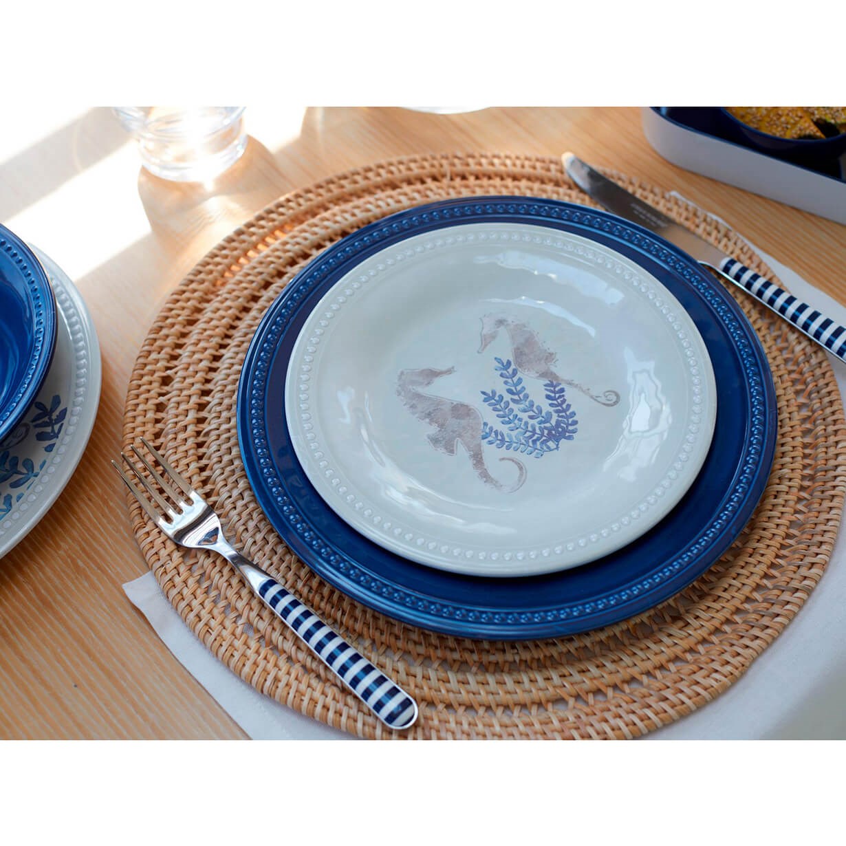 Yemek Tabağı Seti Paradise Desenli 6'lı 7124268-13201 