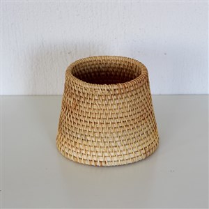 Laura 13*10 cm Rattan Dekoratif Büyük Kalemlik&Kaşıklık DKRT-K-03 