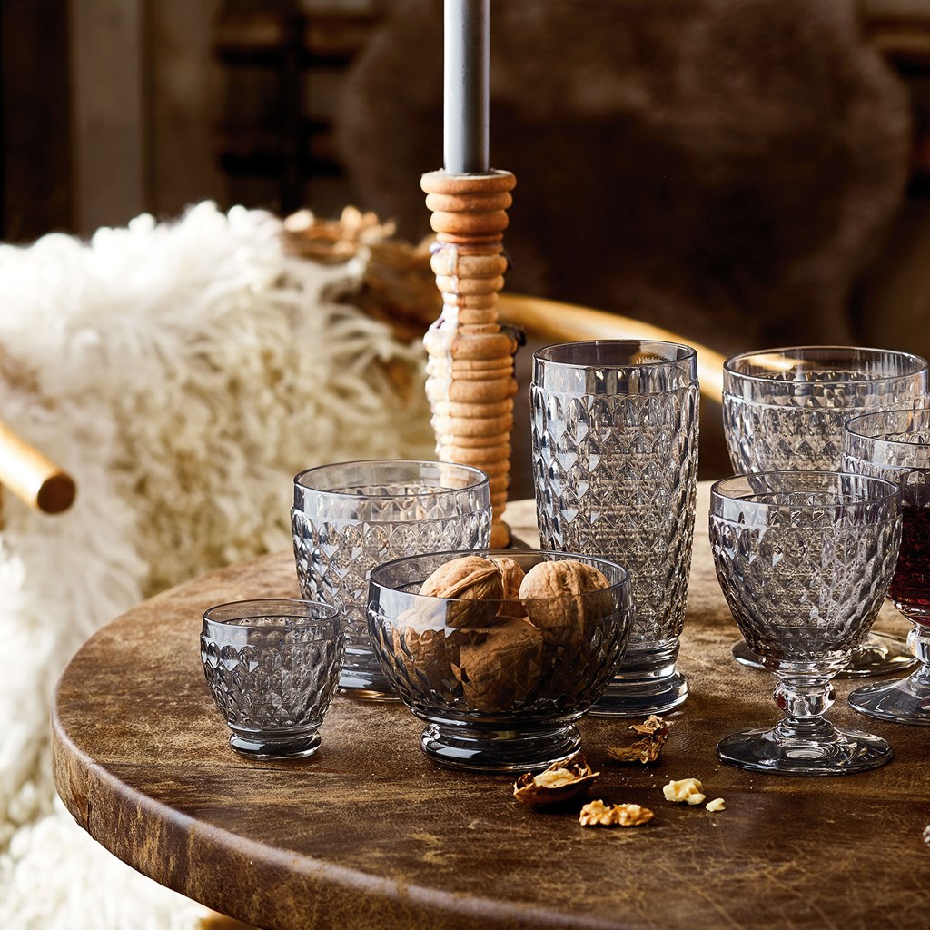 Villeroy&Boch Boston Coloured KR-K Kırmızı Şarap Kadehi 132 mm Gri VRH11-7309-0025 