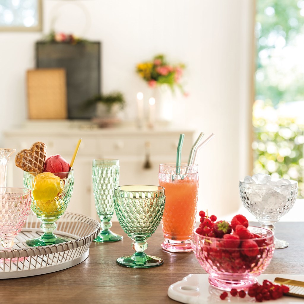 Villeroy&Boch Boston Coloured KR-B Meşrubat/Su Bardağı 162 mm Pembe VRH11-7309-0114 