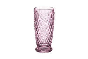 VB Boston Colored KR-B Soft Drink/Water Glass 162 mm Pink VRH11-7309-0114