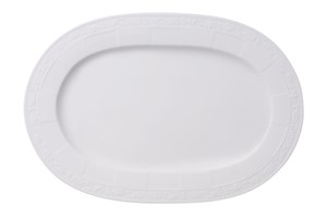 VB White Pearl Oval Serving Plate 31 cm VRH10-4389-2960 