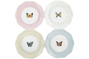 Lenox Butterfly Pasta Tabağı 4 Renk 4'lü Set 20 cm LEN6444731 