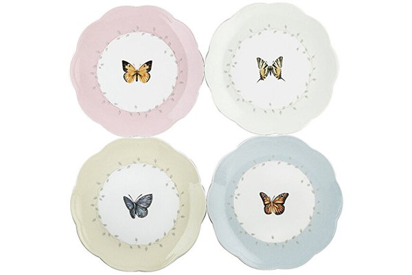Lenox Butterfly Pasta Tabağı 4 Renk 4'lü Set 20 cm LEN6444731 