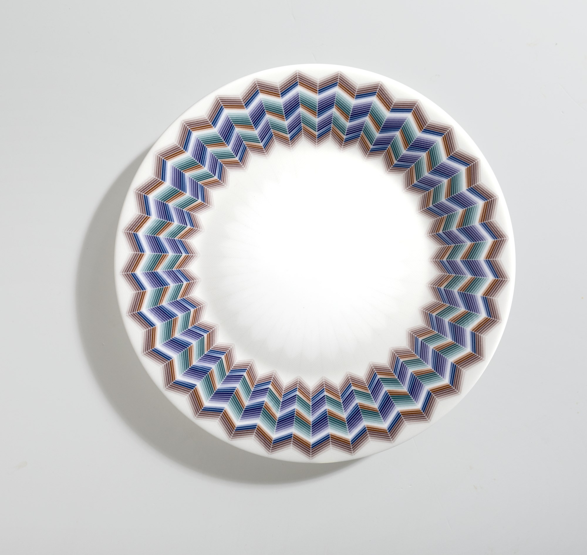 Missoni Zig Zag Jarris 148 - Lacivert Pasta Tabağı 21,5 Cm MIS-MHPZZJA02 