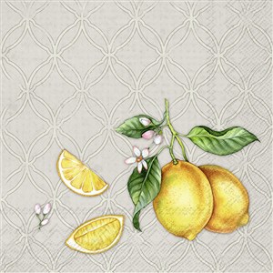Ihr Kağıt Peçete Citrons 25*25 cm - C 960145 