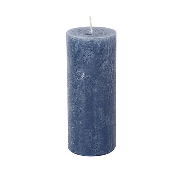 Ihr Cylinder Candle Blue Ø 7*17 cm - K 141740 