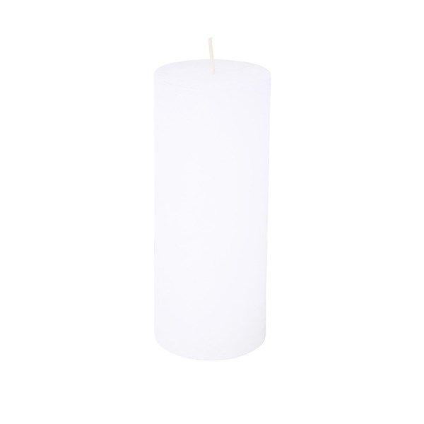 Ihr Cylinder Candle White Ø 7*17 cm - K 141790 