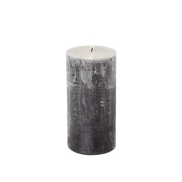Ihr Cylinder Candle Gray Ø 7*14 cm - K 141445 