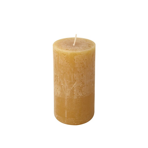 Ihr Cylinder Candle Amber Ø 7*14 cm - K 141471 