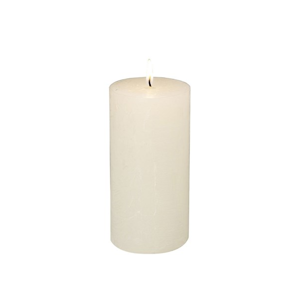 Ihr Cylinder Candle Ivory Ø 7*14 cm - K 141491 