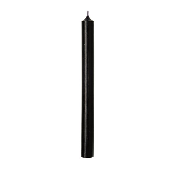 Ihr Cylinder Candle Black Ø 2,2*25 cm - K 132507 
