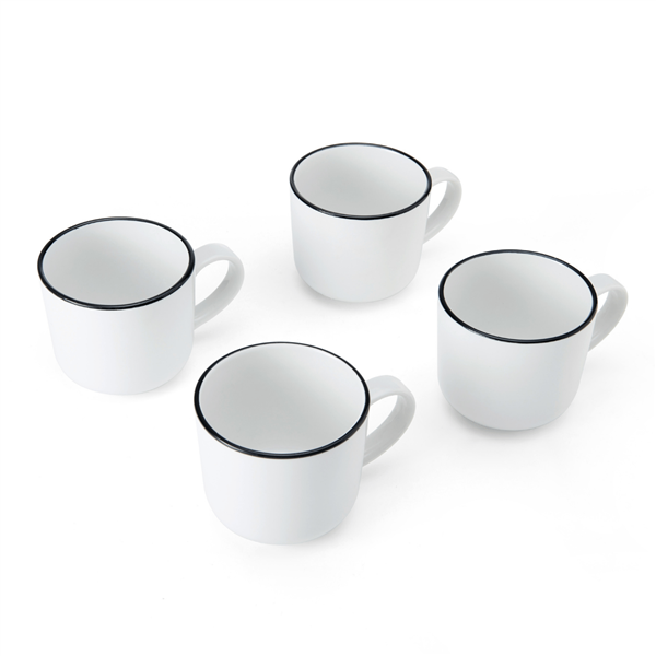 Limestone Stoneware Mug Set 4 pcs 360 ml MKLSMUGPK4 