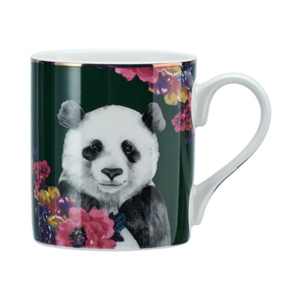 Fine China Panda Desenli Kupa 280 ml MKWILDMUGPAN 