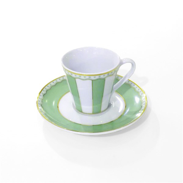 Noritake Carnivale Apple Green Coffee Cup NK-M-252L C002A 