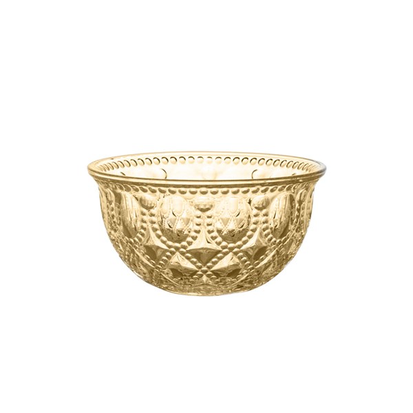 Cam Kase Seti 400 ml 12,7 cm 4'lü Amber WD 0684AM 