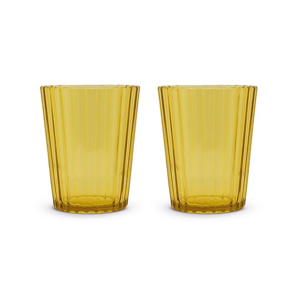 Akrilik Bardak Seti 370 ml 2'li Amber WD 0406AM 