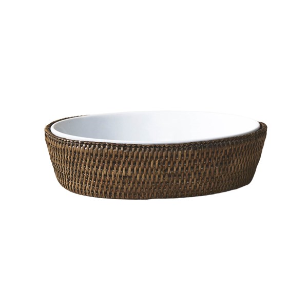 EB-N-MB-026 Elips Rattan Fırın Kabı 