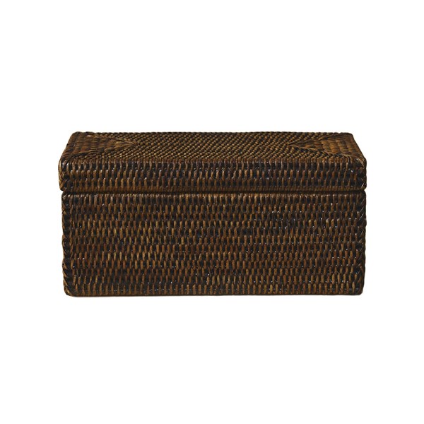 LB-N-DB-188 Lidded Rattan Box 
