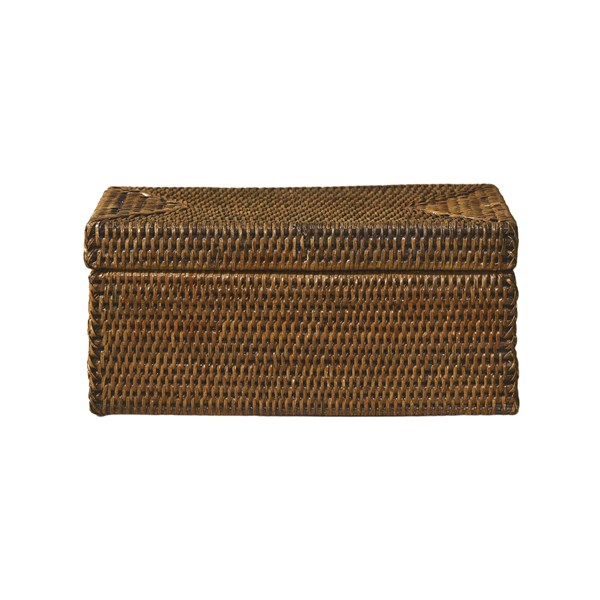 LB-N-HB-189 Lidded Rattan Box 