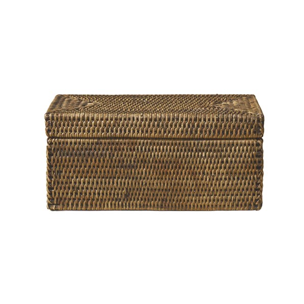 LB-N-MB-187 Lidded Rattan Box 