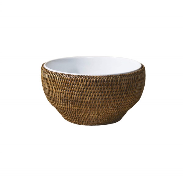 SB-L-HB-004 Large Rattan Salad Bowl 