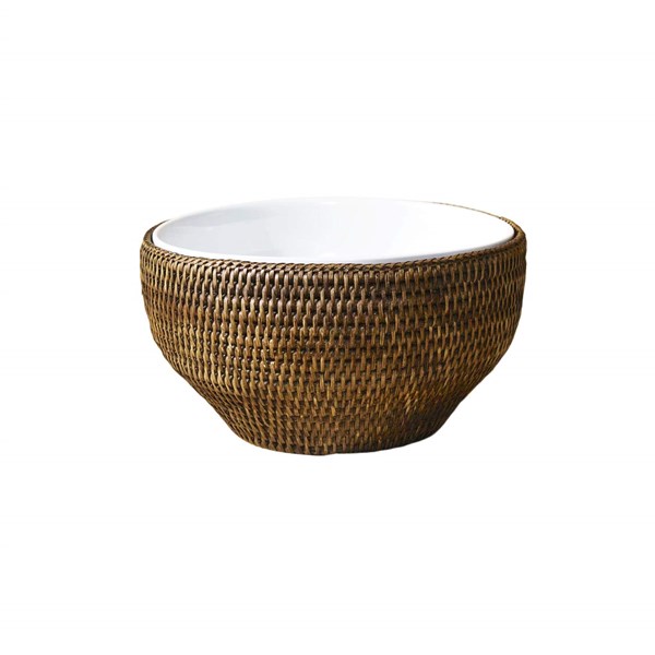 SB-L-MB-002 Large Rattan Salad Bowl 